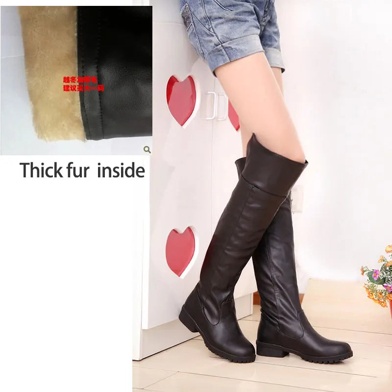 2019 women Attack on Titan cosplay long boots Shingeki no Kyojin Over-the-Knee boots Eren Jaeger Ackerman Shoes