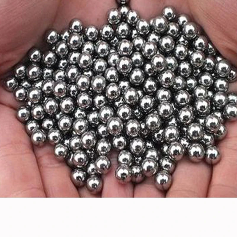 100pcs/Lot 6mm 7mm 8mm Steel Balls Slingshot Hunting High-carbon Steel Slingshot Balls Catapult Slingshot Outdoor Shooting bow