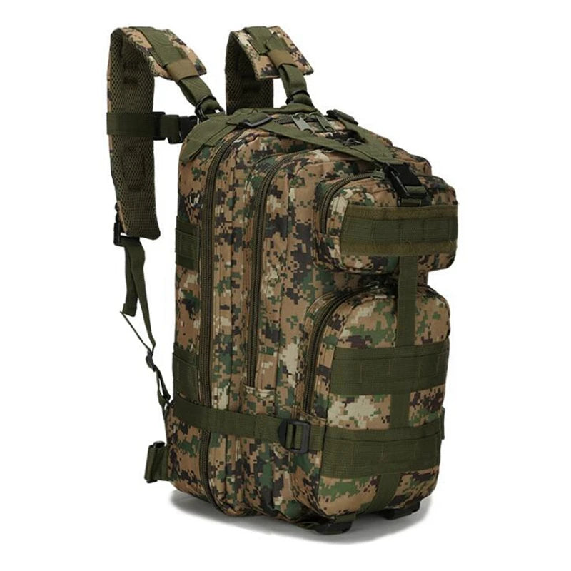25L Tactical Backpack 3P Combat Army Outdoor Sports Bag Rucksack Women Men Camping Hiking Climbing Molle Bags