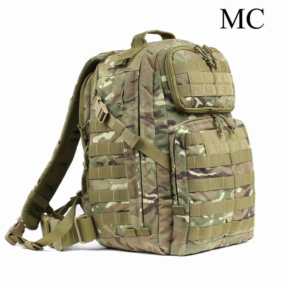 SINAIRSOFT Tactical 55L Outdoor Molle Waterproof Backpack Mountaineering Hunting Bags Trekking Hiking Fishing Bag