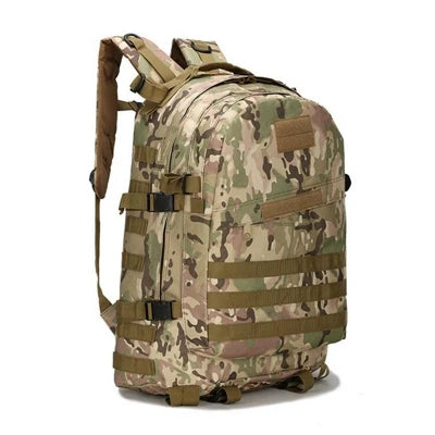 40L Waterproof 3D Military Tactics Backpack Rucksack Bag Wear-resisting Camouflage Nylon Bagpack Travel Back Pack