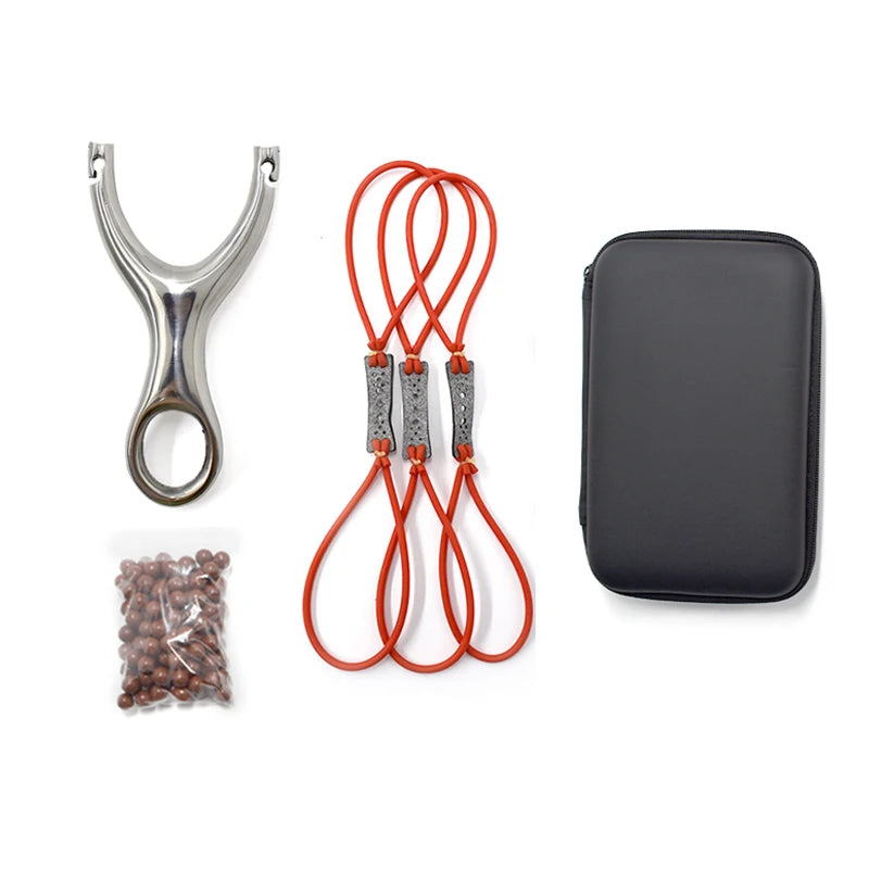 New Traditional Hunting Slingshot High Quality Shooting Catapult with Rubber Band Outdoor Sports Equipment