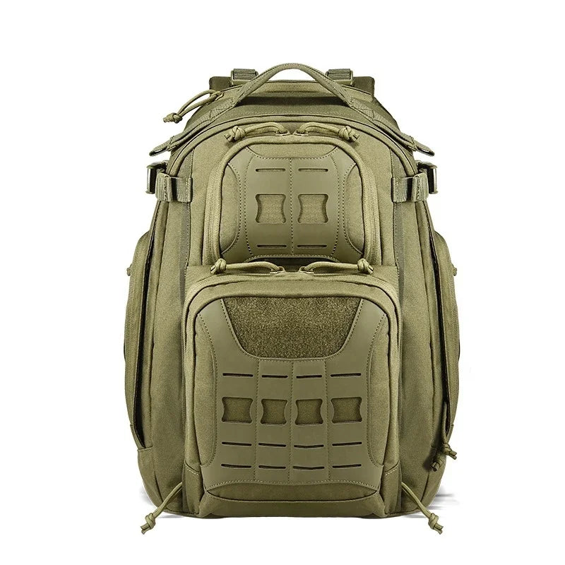 600D MOLLE Tactical Backpack Military Assault Pack 40L Waterproof Outdoor Travel Camping Climbing Hiking Bag Mens Army Rucksack