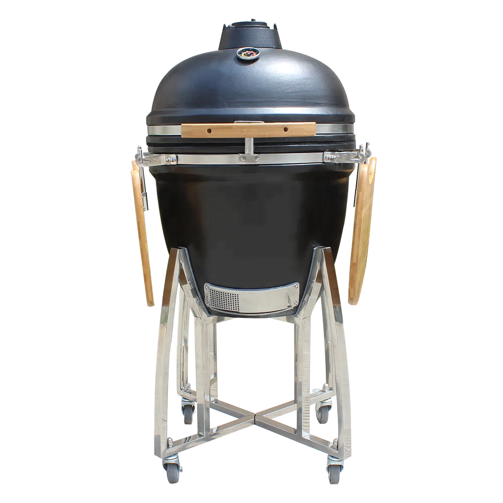 Auplex Manufacturer Hot Sale 21 Inch Kamado Outdoor BBQ Kitchen Camping Charcoal BBQ Grill