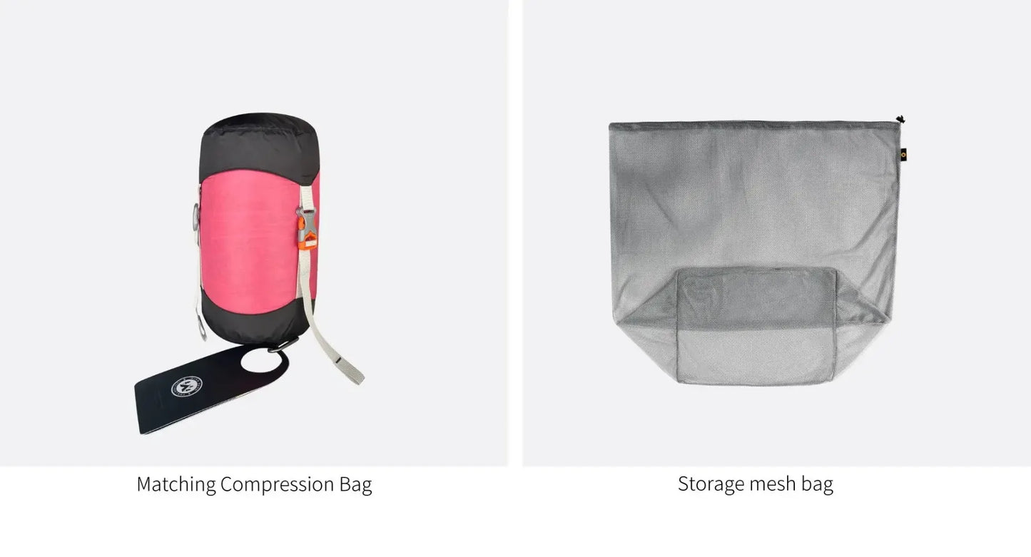 AEGISMAX Wind Hard Tiny Goose Down Sleeping Bag, Ultralight Wearable Quilt for Outdoor Camping, Hiking, Backpacking, Gray,800FP