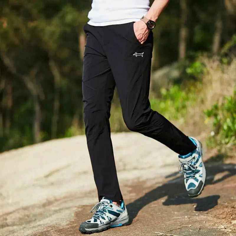 Golf Wear Men Pants New Style Stretch Spring Summer Outdoor Golf Trousers Utility Golf Pants Breathable Elastic Cargo Pants 골프웨어