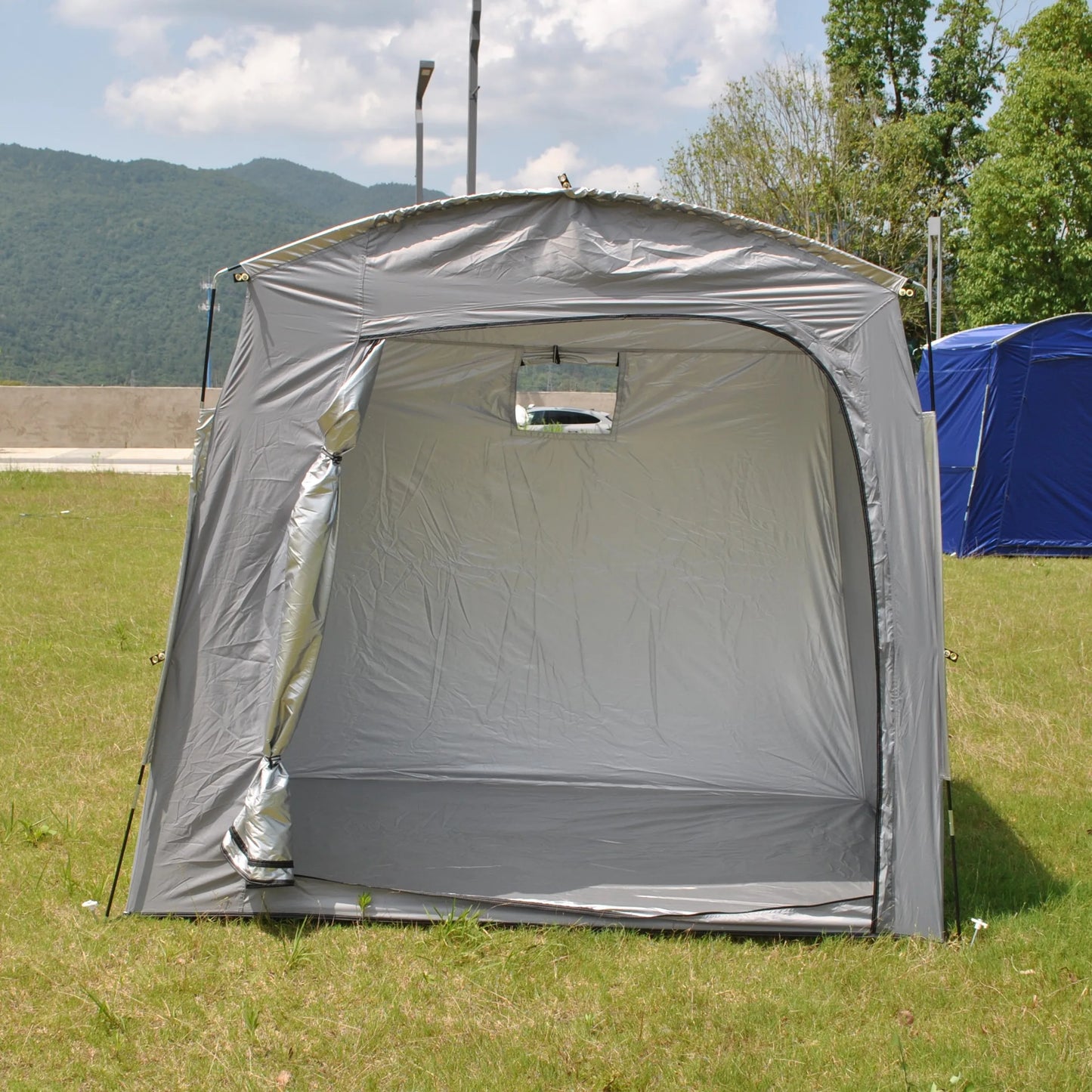 Bike Storage Shed Tent, Oversized Storage Tent for 4 Bikes, Garage/Garden Storage Tent, Waterproof Anti-uv Outdoor Bicycle Cover