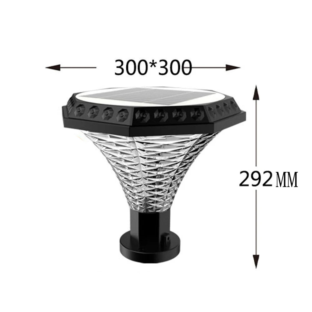 Solar Lamps Outdoor Landscape Lighting with Remote Control for Home Courtyard Balcony Garden Patio Lawn Street Party Lights