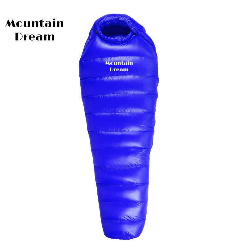 Lightweight Subzero Sleeping Bag Portable Thermal Mummy Hiking Outdoor Backpacking Rectangular Waterproof Winter Hood Camping