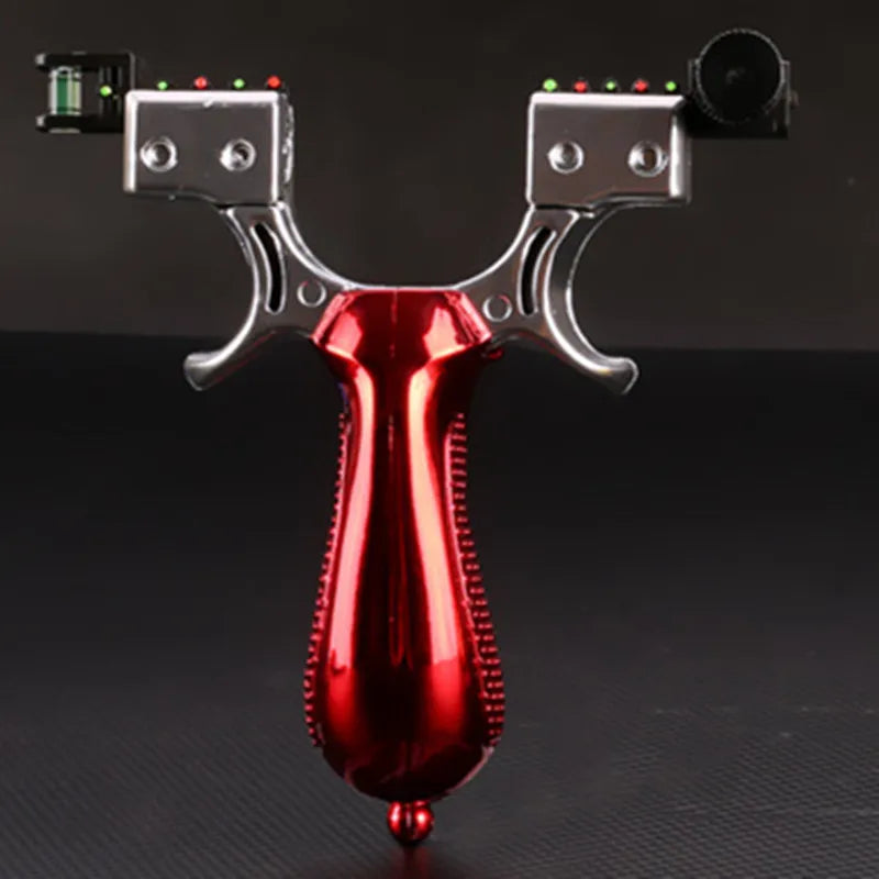 Professional Hunting Laser Slingshot High-power Outdoor Shooting Resin Catapult with Rubber Band Sports Entertainment Tools Set