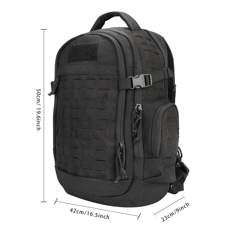 YAKEDA Assault Tactical Molle Backpack Fans 600D Sports Outdoor Bag High Capacity Tourism Hiking Mountain Camping Bags