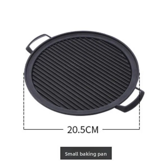 Japanese Text Mini Barbecue Grill, Carbon Grill Baking Tray, Household Barbecue Grills, Outdoor Portable Grill Camping Equipment