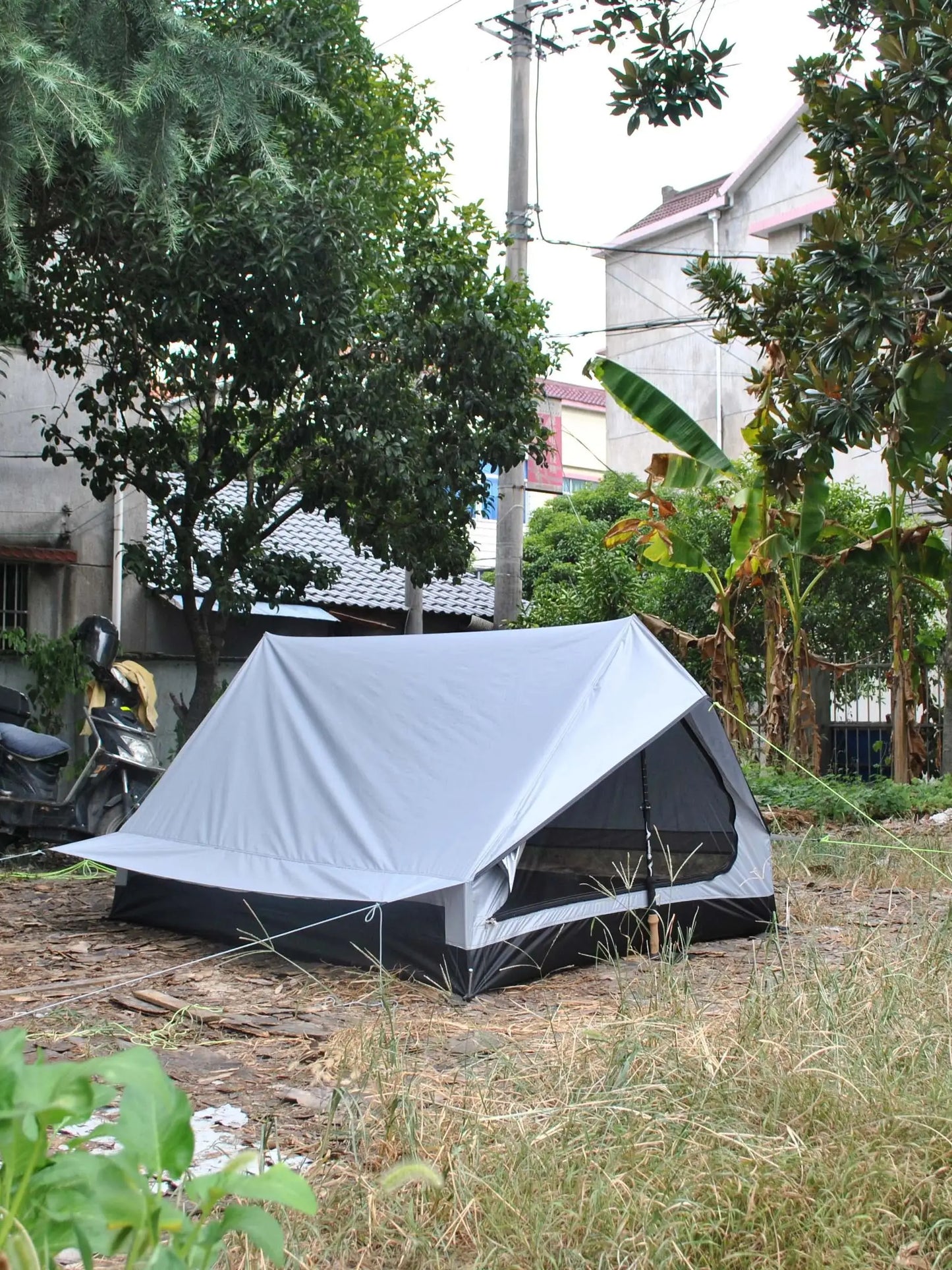 Ultralight 2-3 Person Waterproof Outdoor Camping Tent, CZX-659 2 Person A Shaped Tent Waterproof Backpacking A Type tent