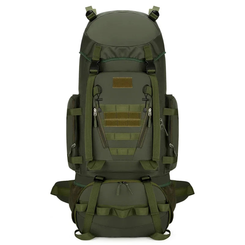 90L Travel Bag Camping Backpack Tactical Hiking Climbing Bags Mountaineering Large Sport Knapsack Outdoor Men Luggage Rucksack
