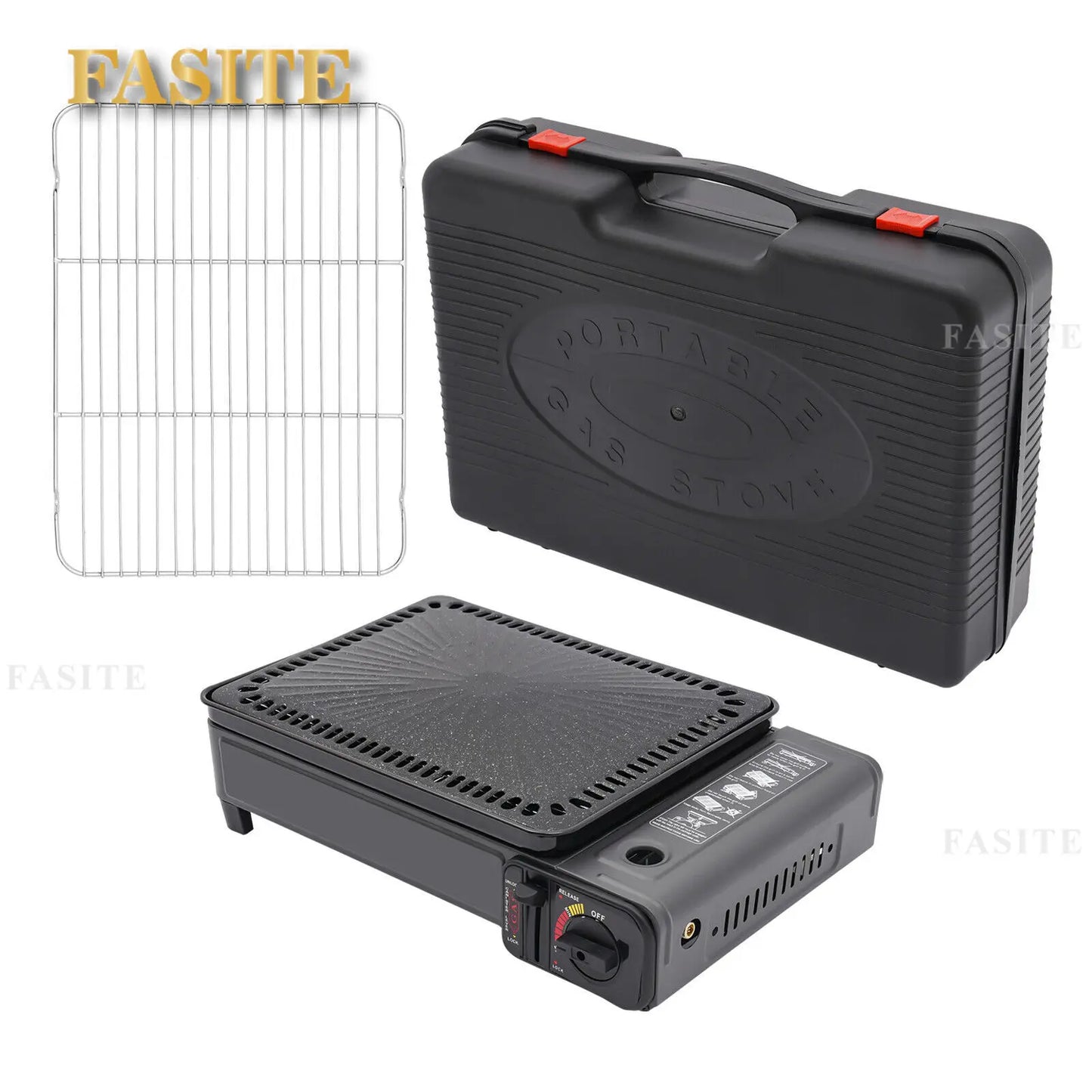 Nordic Butane Grill Gas Stove Portable for Camping Traveling Trekking