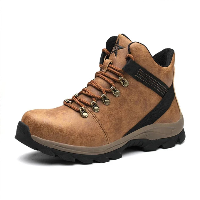Waterproof Work Safety Boots Anti-puncture Steel Working Sneakers Indestructible Work Shoes Botas Security Shoes Men