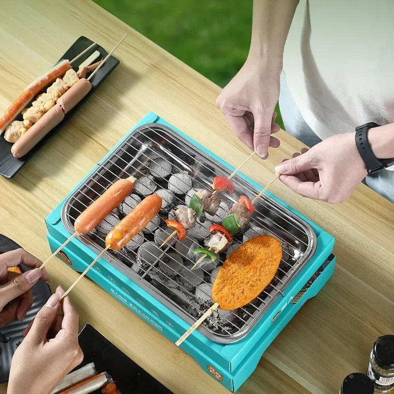 Multi-function Indoor Home Dish Plate Multi Cookers Smokeless Barbecue Machine BBQ Grill Roast Meat