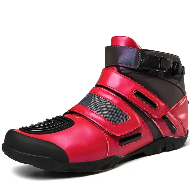 Motorcycle shoes Motorcycle riding shoes Male knight cross-country boots Racing short boots Motorcycle travel equipment