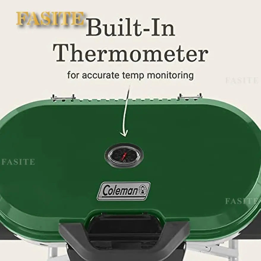 Coleman RoadTrip 285 Portable Stand-Up Propane Grill, Gas Grill with 3 Adjustable Burners and Instastart Push-Button Ignition;