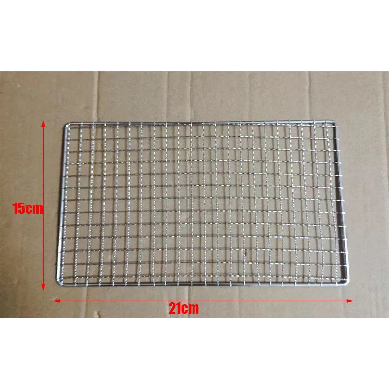 Outdoor Camping Barbecue Grill Heating Stoves with BBQ Grill Plate Portable Folding Stainless Steel Barbeque Cooking Stove