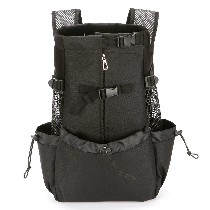 Strong Nylon Dog Carrier Backpack for Small Medium Dogs High Quality Breathable Cycling Backpack for Outdoor Travel Pet Supplies