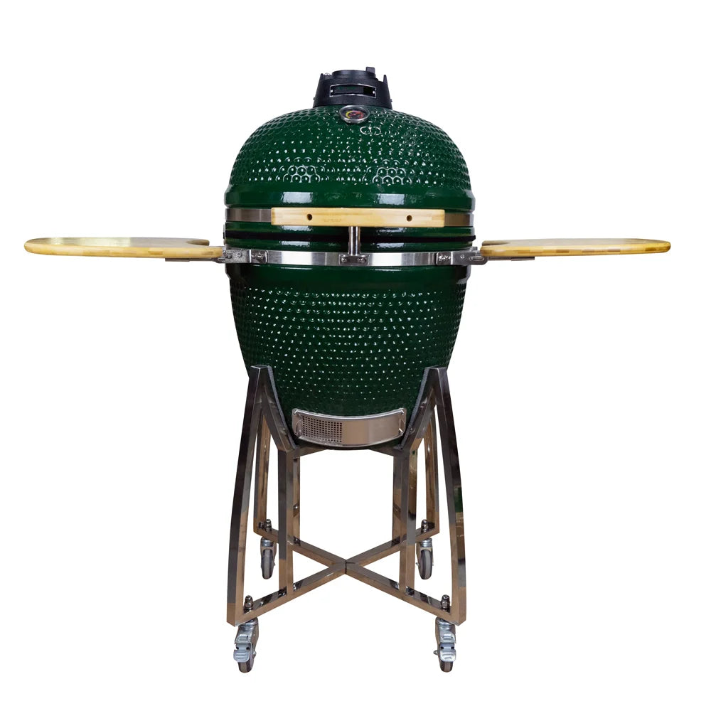Auplex Wholesale Barbeque Asador Portable Charcoal 21-Inch Kamado Ceramic Grills BBQ