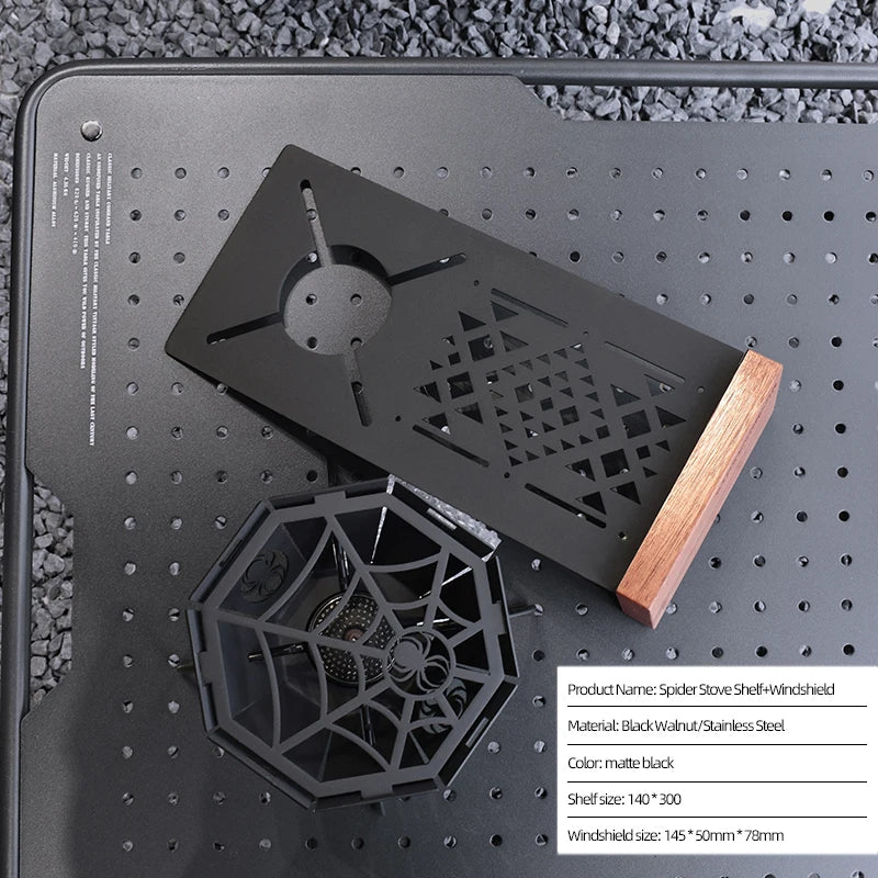 StormDragon camping gas stove accessories black portable outdoor stove, Soto stove set gas stove bracket SOTO-310 spider stove