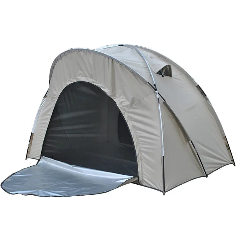 Off-Ground 3 Person Camping Fishing Tent with Double Mesh Doors - Insect Blocking, Durable Design, Easy Setup,Excluding bed