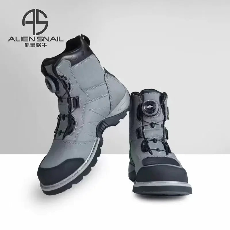 MT-20 Anti-fall Motorcycle Rally Boots MT-10 Leather Waterproof Riding Shoes Knob Design Racing Motorcycle Riding Cowhide Boots