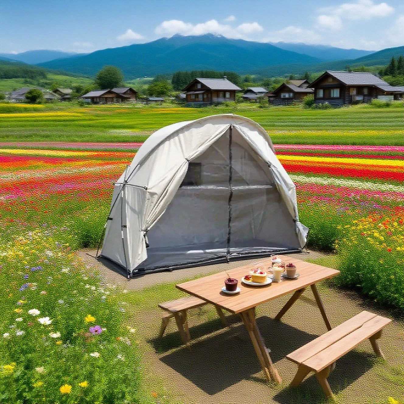 Breathable Mesh Tent for Backpacking - 1 Person All-Mesh Insect-Proof Camping Tent with Enhanced Airflow, Portable Sleep Shelter