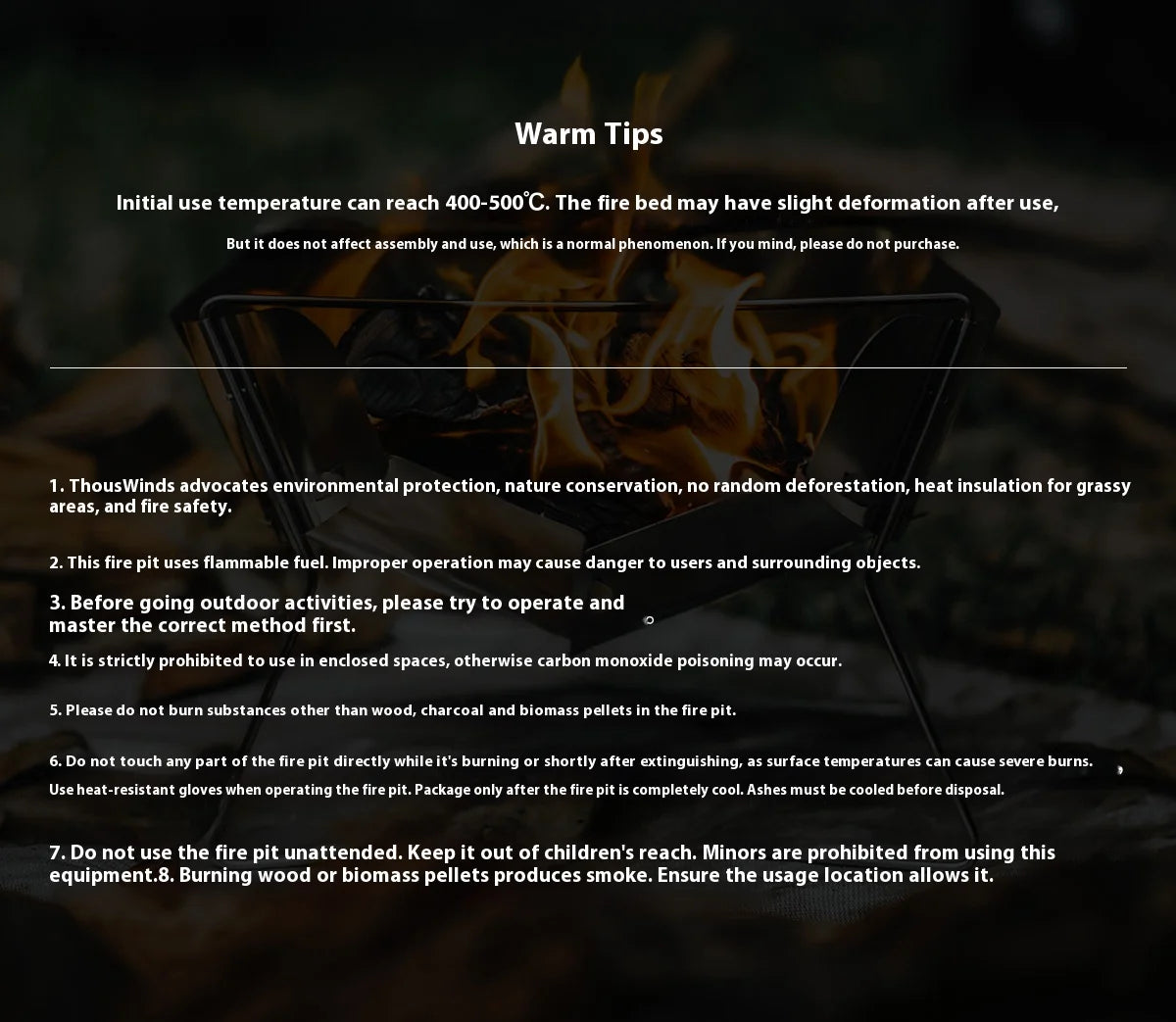 Ultralight Folding Fire Pit Grill – Portable Wood Burning Camp Stove for Outdoor Camping, BBQ Rack with Bonus Grate