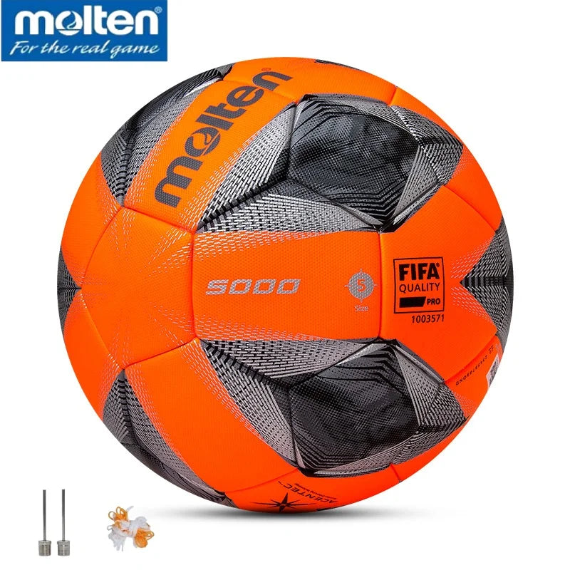 Molten size 5 soccer ball F5A5000,Wear Resistant football training ball,original professional football ball euro 2024 football