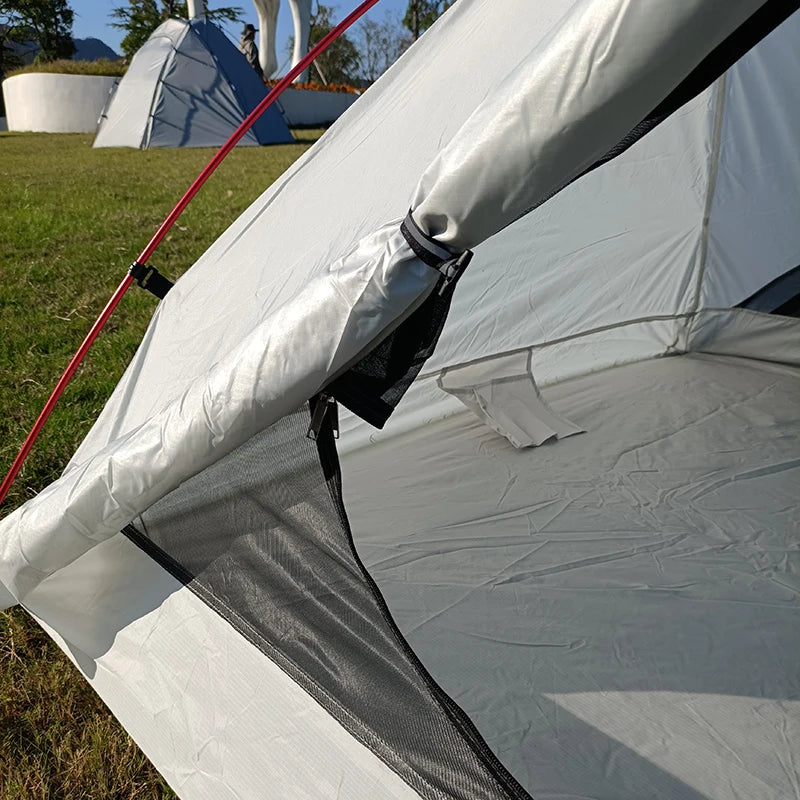 Ultralight Aluminum Poles Camping Tent for 2 Person, 4 Season, PU4000 Waterproof 210T Fabric, Easy to Set Up, Hiking Tents