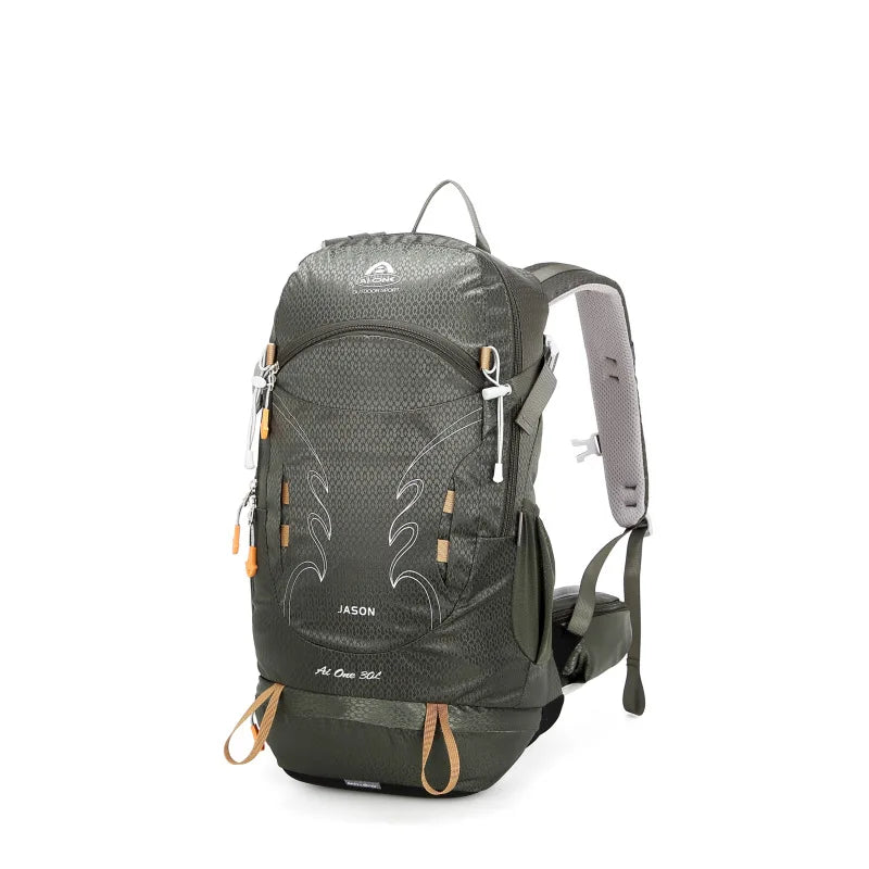 30L Water-Resistant Hiking Backpack for Men Women Breathable Back System Lightweight Daypack for Camping Trekking Outdoor Travel