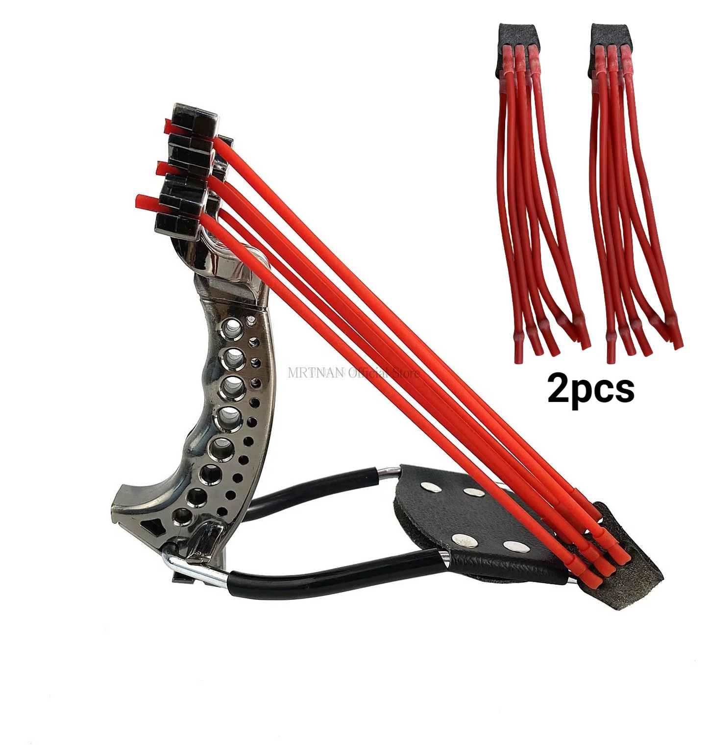 Powerful Fishing Slingsshot with Wrist Rest Outdoor Hunting Material Sling Shot Large Catapult for Fishings and Ball