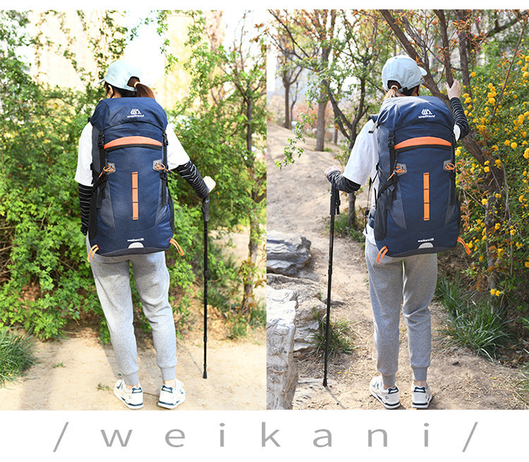 50L Travel Bag Camping Backpack Hiking Army Climbing Bags Trekking Mountaineering Mochila Large Capacity Sport Bag