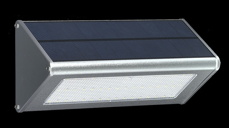 1100LM Solar 48Led Light Outdoor WaterProof Aluminum Radar Motion Sensor Lighting Lamp for Wall Security Yard Patio Fence Porch