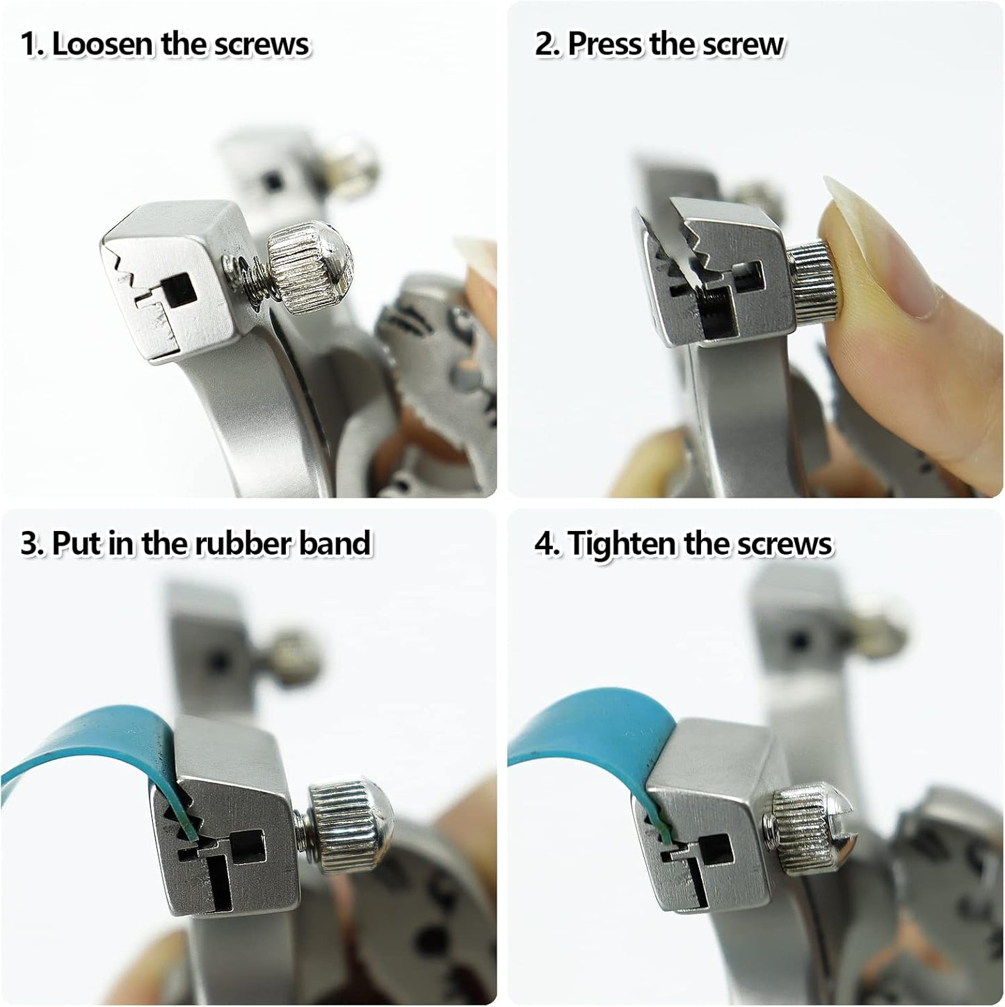 1 Set Powerful Metal Hunting Slingshot Competition-Grade Outdoor Sling Shot High-Power  Outdoor Hunting Sports