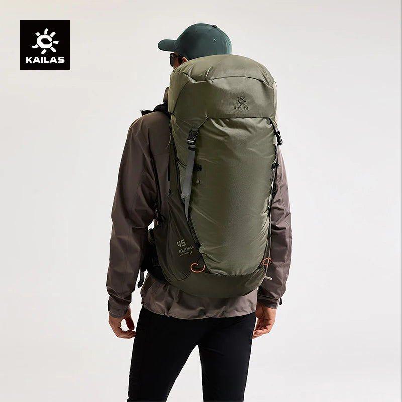 KAILAS Foothill 45L Large Capacity Hiking Backpack Lightweight  Durable Women Men Outdoor Climbing Bags KA2453004