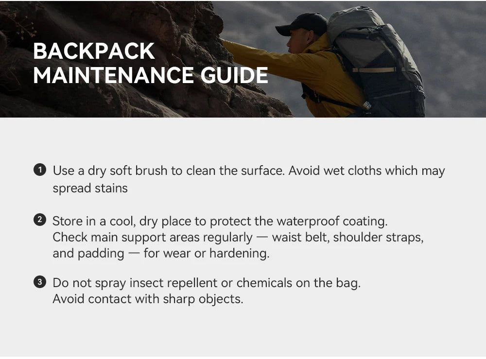 KAILAS Foothill 45L Large Capacity Hiking Backpack Lightweight  Durable Women Men Outdoor Climbing Bags KA2453004