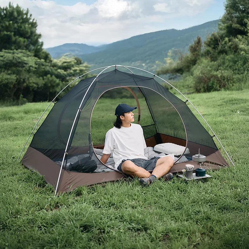Naturehike YunChuan Outdoor Camping Tent 2/3 Person Waterproof PU2000+ Blackout Tents UV50+ Portable Lightweight Hiking Shelter