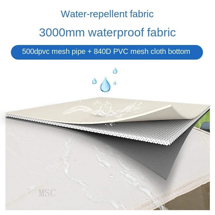 Inflatable Tent Outdoor Tent 6.3㎡ Camping 3-4 People Warm Waterproof Air Tent Automatic Camping Tent Family Camping Tent Travel