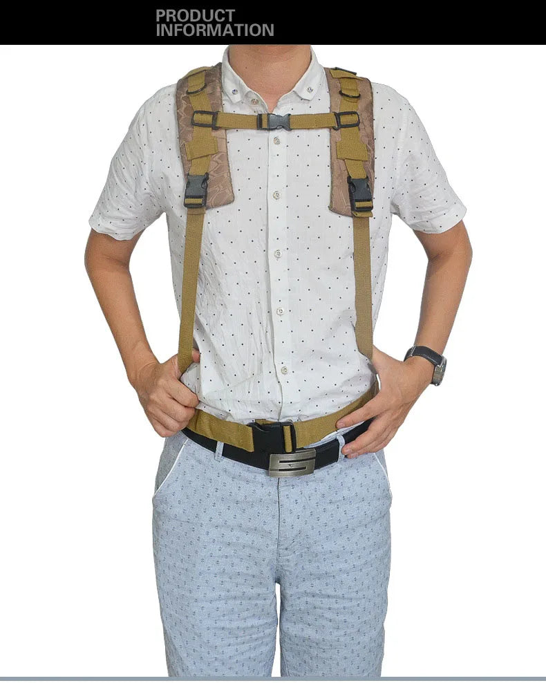 Army Tactical Backpack for Men 30L/50L Travel Camping Bag 1000D Military Hiking Supplies Sports Trekking Climbing Waterproof bag