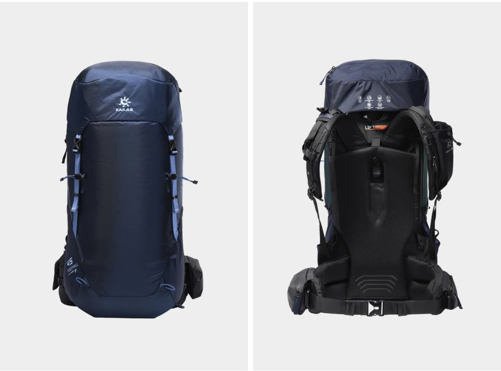 KAILAS Foothill 45L Large Capacity Hiking Backpack Lightweight  Durable Women Men Outdoor Climbing Bags KA2453004