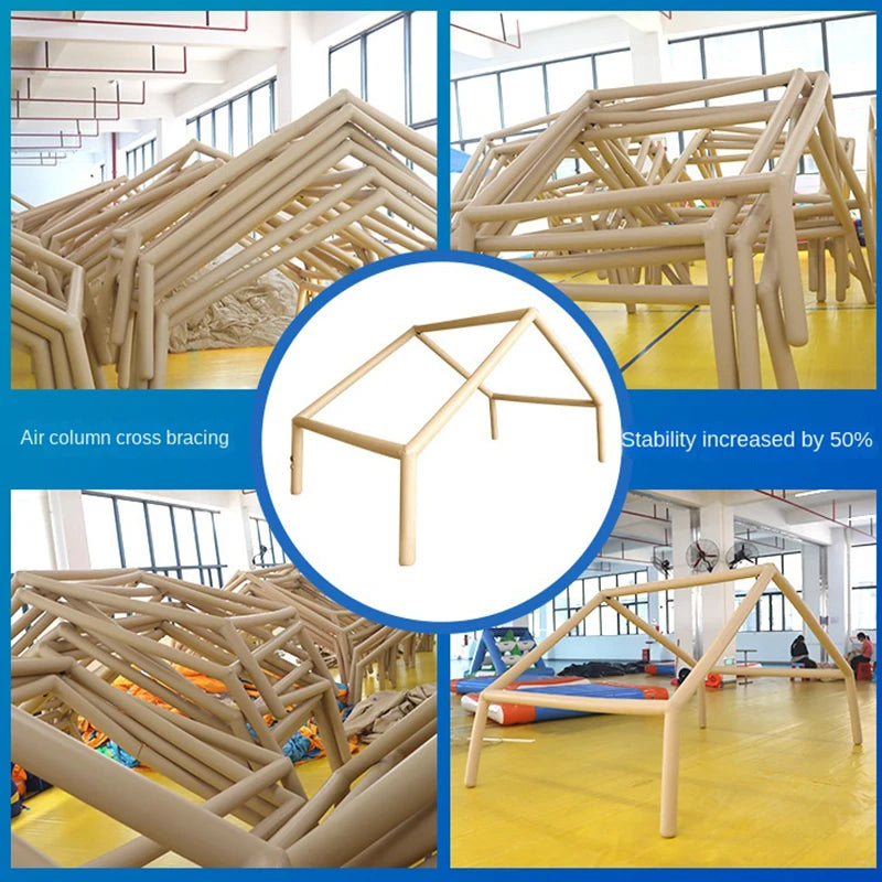 Inflatable Tent Outdoor Tent 6.3㎡ Camping 3-4 People Warm Waterproof Air Tent Automatic Camping Tent Family Camping Tent Travel