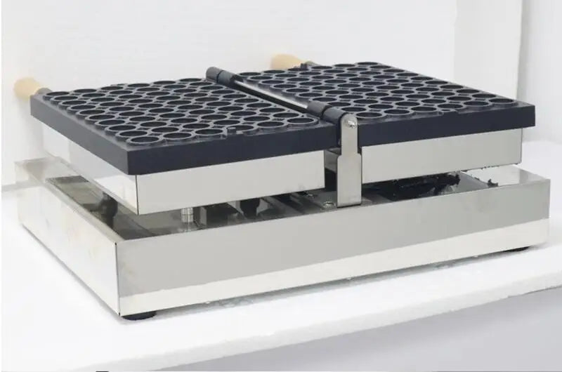 Electric 60-Hole Mini Waffle Ball Maker Non-Stick Takoyaki Octopus Ball Grill Pan Quail Egg Shaped Waffle Baker for Kitchen