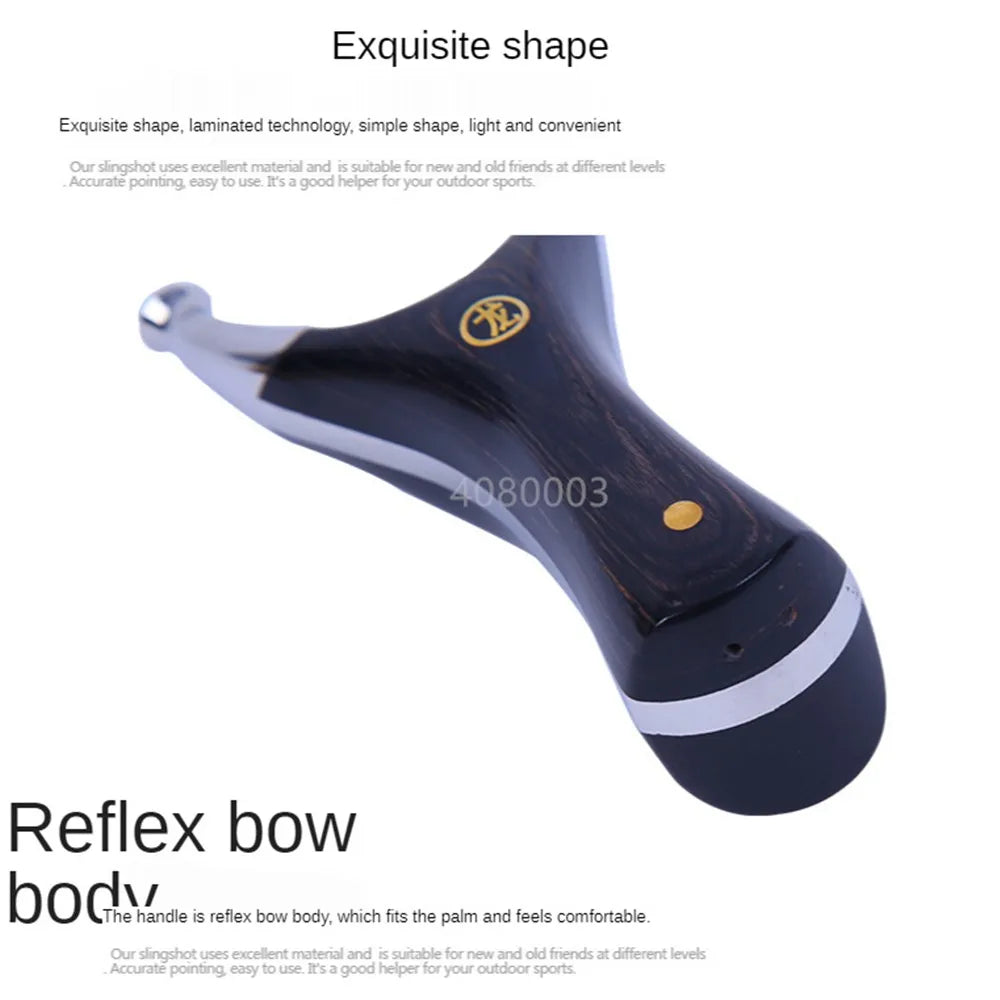 Outdoor Special For Hunting Slingshot Catapult Big Power Rubber Band Catapult Bow High Precision Slingshot Professional Fast Bow