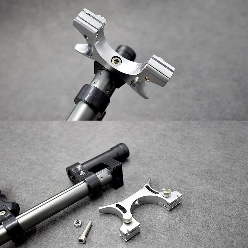 High Precision Telescopic Slingshot High Power Rubber Band Slingshots with Red Laser Stainless Steel Outdoor Hunting Catapult