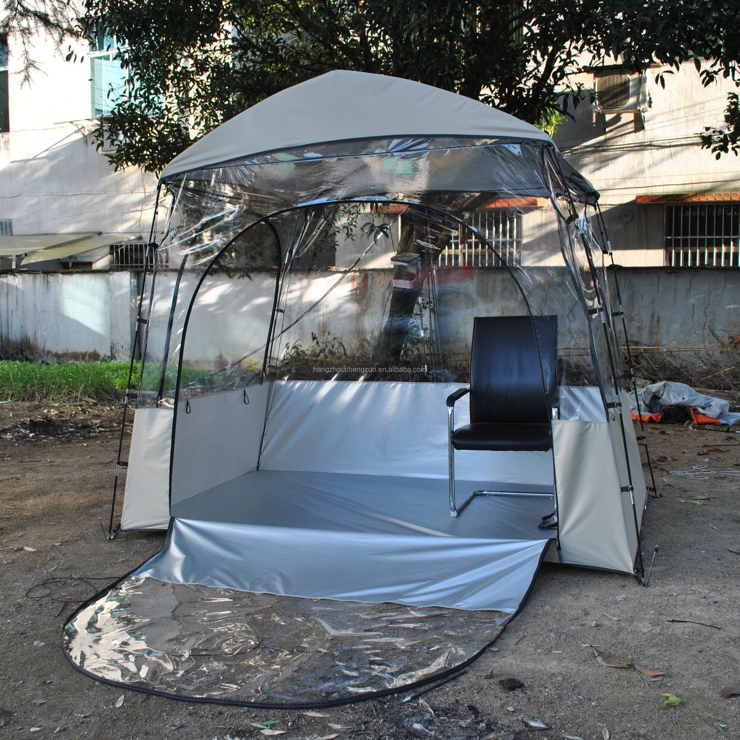 Transparent Tent for Sports, Screen House Room, Greenhouse, Camping, Canopy Gazebo, Large Oversize, Warm Tent, 4-6 Person