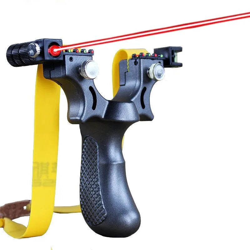 Professional Large Powerful Fishing Bait Slingshot Outdoor Resin Laser Slingshot Thrower Slingshot Catapult for Hunting